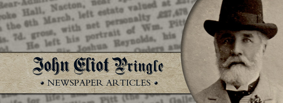 John Eliot Pringle Banner